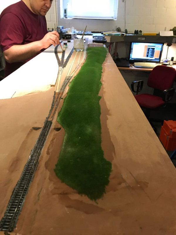 Landschaft wird modelliert