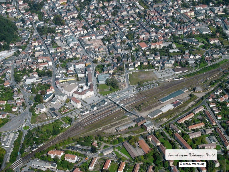 Gesamtübersicht des Bahnhofs 2002