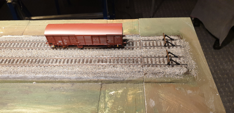 Endstück mit Prellbock